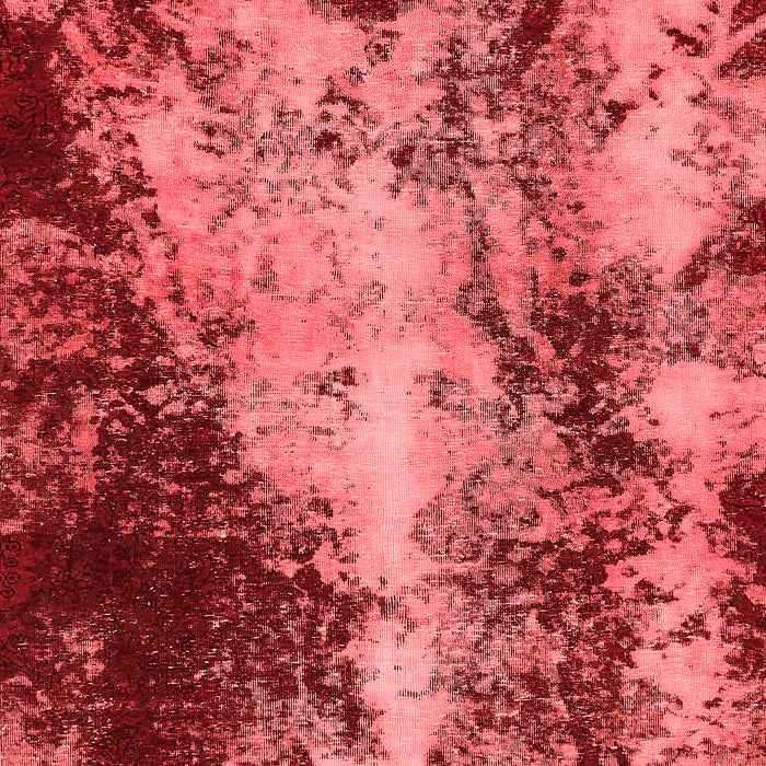 Machine Washable Oriental Red Traditional Rug, wshabs757red