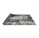 Sideview of Oriental Gray Traditional Rug, abs757gry