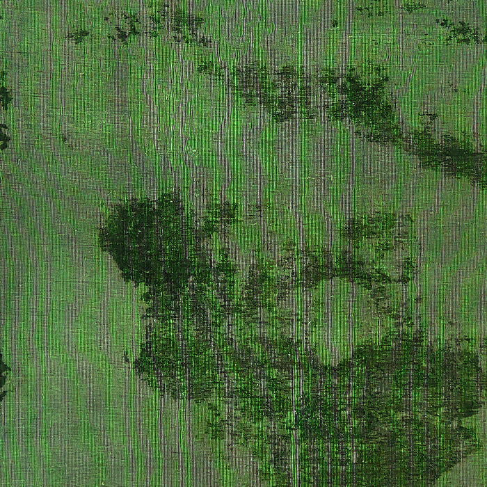 Machine Washable Abstract Green Modern Area Rugs, wshabs758grn