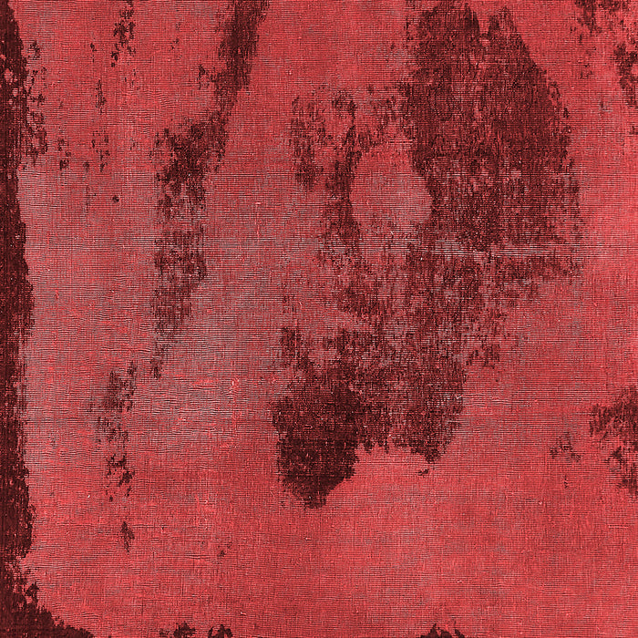 Machine Washable Abstract Red Modern Rug, wshabs758red
