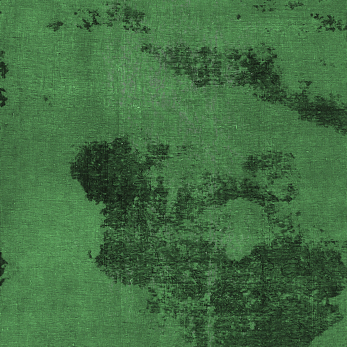 Machine Washable Abstract Emerald Green Modern Area Rugs, wshabs758emgrn