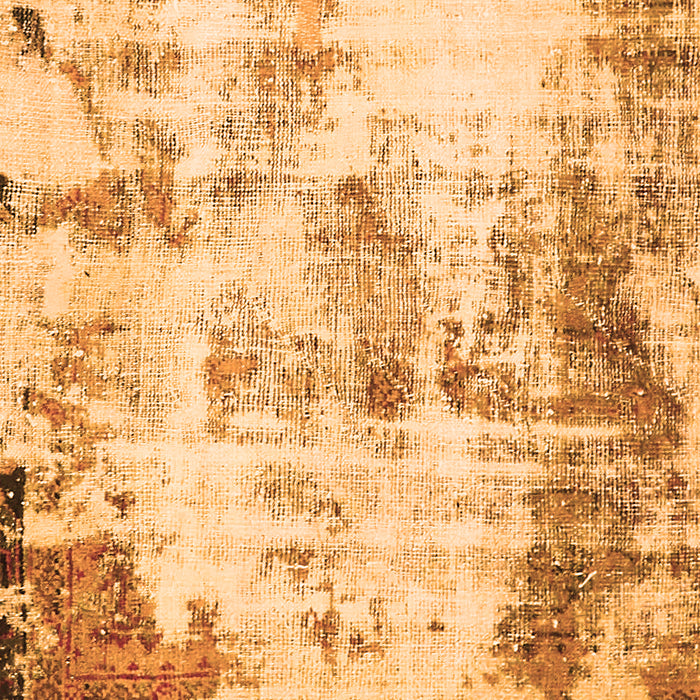 Machine Washable Abstract Orange Modern Area Rugs, wshabs759org