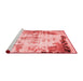 Modern Red Washable Rugs