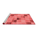 Modern Red Washable Rugs