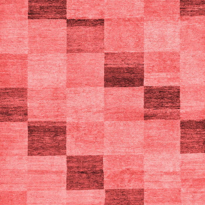 Checkered Red Modern Area Rugs