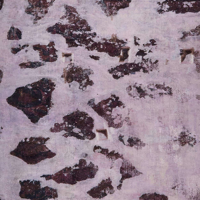 Machine Washable Abstract Purple Rug, wshabs760