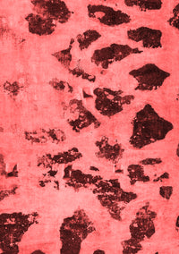 Abstract Red Modern Rug, abs760red