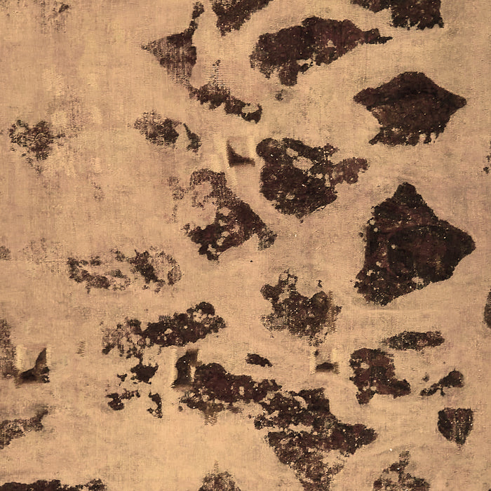 Machine Washable Abstract Brown Modern Rug, wshabs760brn