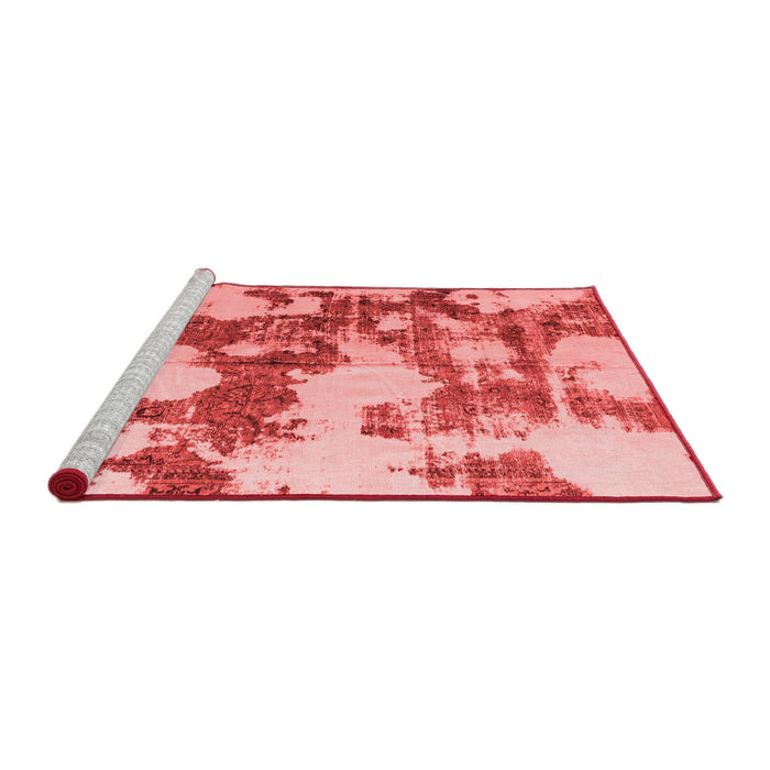 Modern Red Washable Rugs