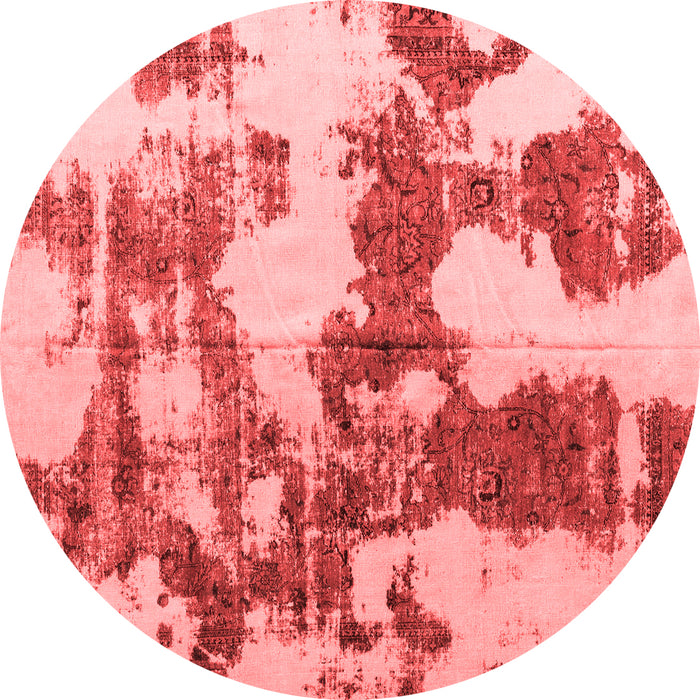 Machine Washable Abstract Red Modern Rug, wshabs761red