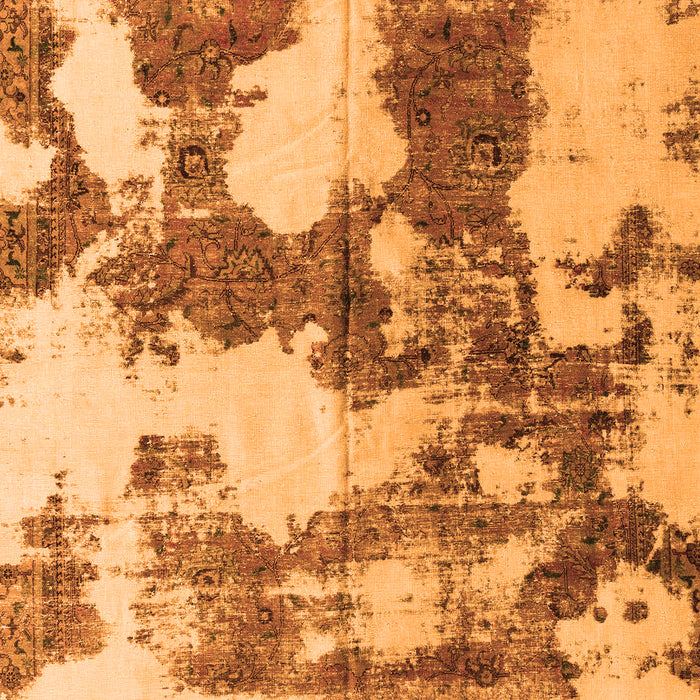 Abstract Orange Modern Rug, abs761org