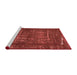 Modern Red Washable Rugs