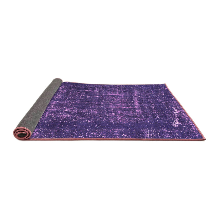 Sideview of Abstract Pink Modern Rug, abs762pnk