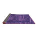 Sideview of Abstract Pink Modern Rug, abs762pnk