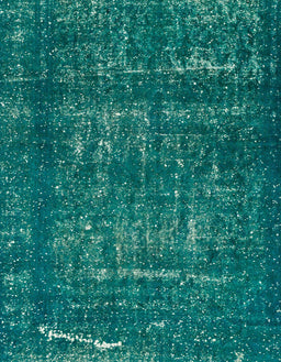 Machine Washable Abstract Teal Green Rug, wshabs762