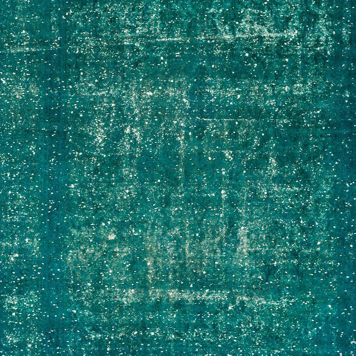 Abstract Teal Green Modern Rug, abs762