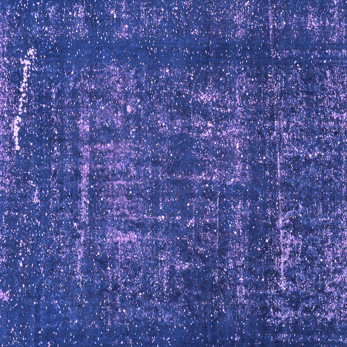 Square Machine Washable Abstract Purple Modern Area Rugs, wshabs762pur