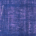 Square Abstract Purple Modern Rug, abs762pur