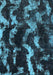 Machine Washable Abstract Light Blue Modern Rug, wshabs763lblu