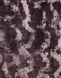 Machine Washable Abstract Rose Dust Purple Rug, wshabs763