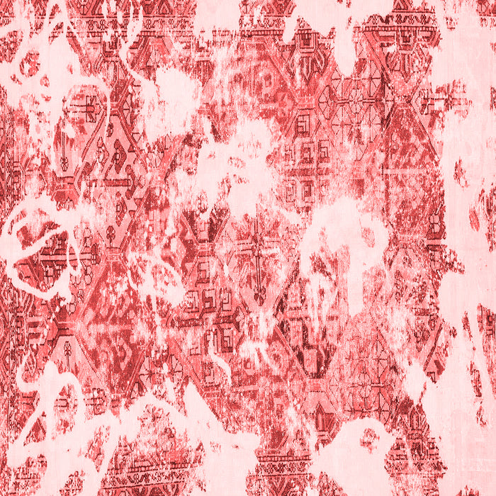 Machine Washable Abstract Red Modern Rug, wshabs764red