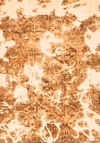 Abstract Orange Modern Rug, abs764org