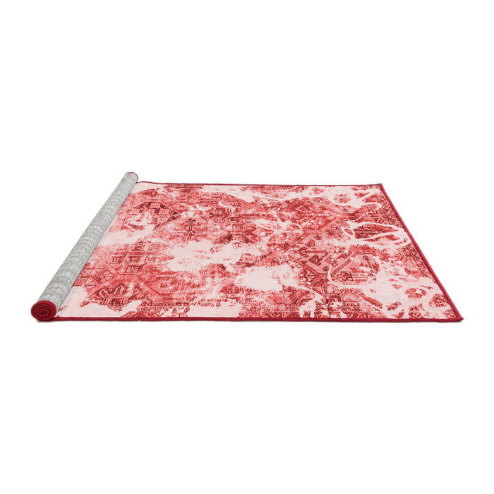 Modern Red Washable Rugs