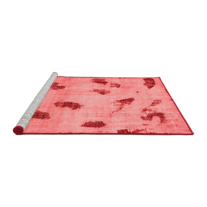 Modern Red Washable Rugs