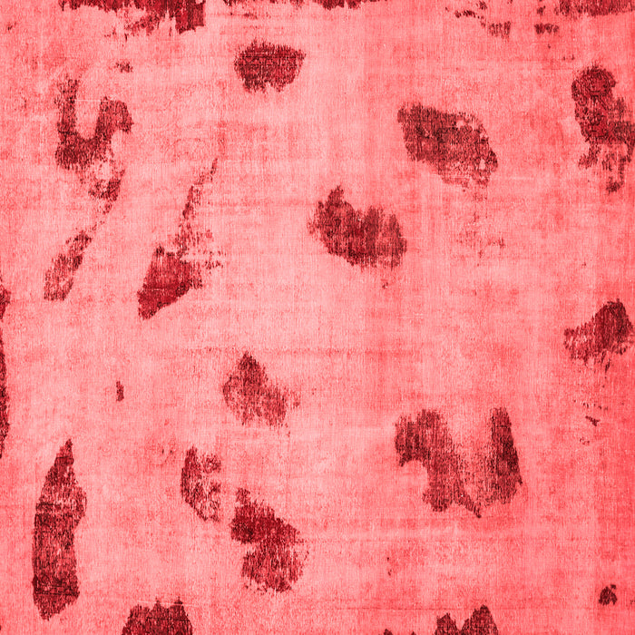 Machine Washable Abstract Red Modern Rug, wshabs765red