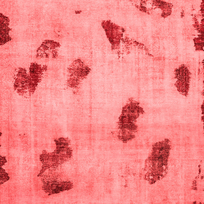 Machine Washable Abstract Red Modern Rug, wshabs765red