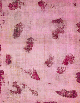 Machine Washable Abstract Dark Pink Rug, wshabs765