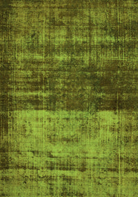 Abstract Green Modern Rug, abs766grn