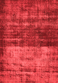 Abstract Red Modern Rug, abs766red