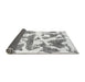 Sideview of Abstract Gray Modern Rug, abs767gry