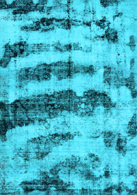 Abstract Light Blue Modern Rug, abs768lblu