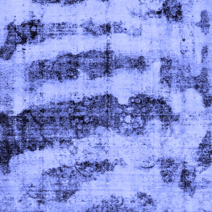 Machine Washable Abstract Blue Modern Rug, wshabs768blu
