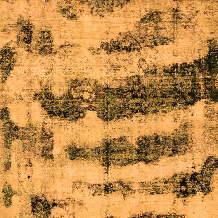 Machine Washable Abstract Orange Modern Area Rugs, wshabs768org