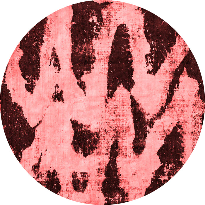 Machine Washable Abstract Red Modern Rug, wshabs769red