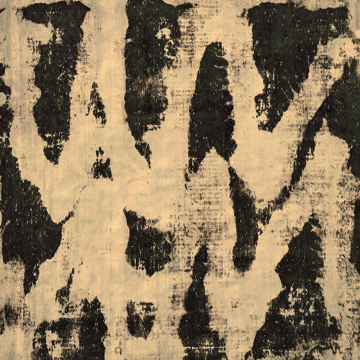 Square Machine Washable Abstract Brown Modern Rug, wshabs769brn