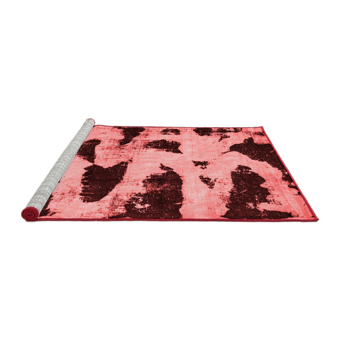 Modern Red Washable Rugs