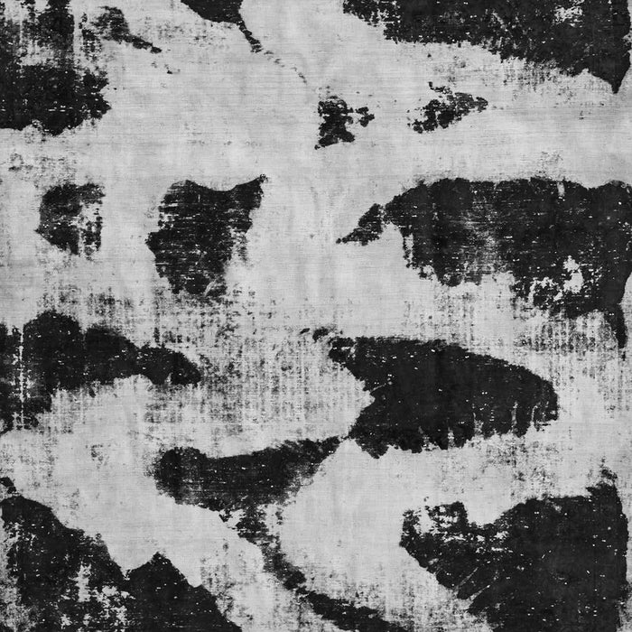 Machine Washable Abstract Gray Modern Rug, wshabs769gry