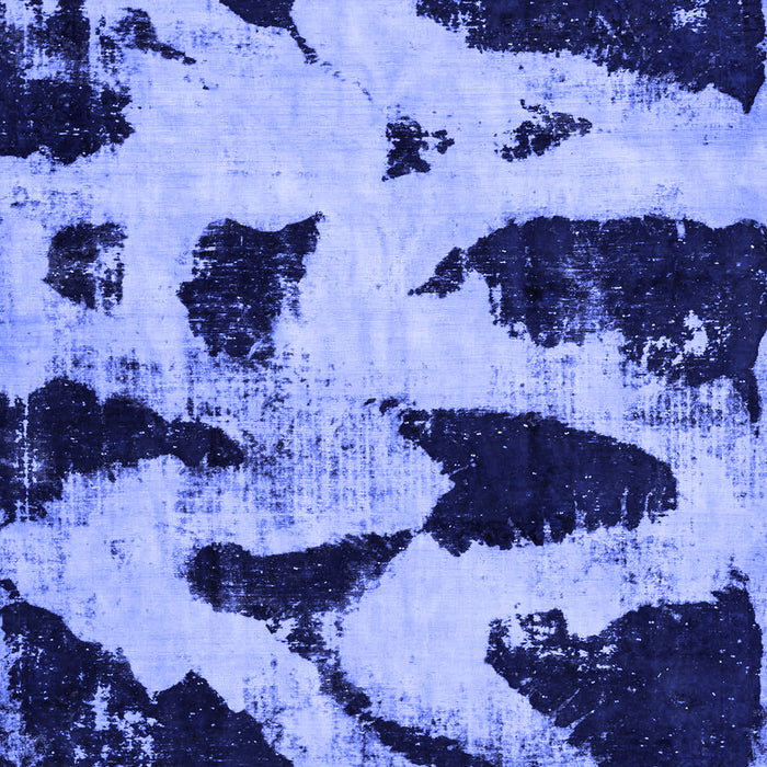 Machine Washable Abstract Blue Modern Rug, wshabs769blu