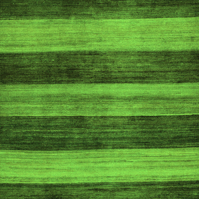 Machine Washable Abstract Green Modern Area Rugs, wshabs76grn