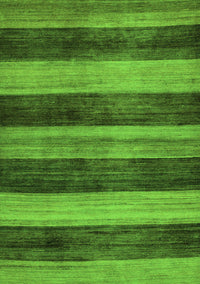 Abstract Green Modern Rug, abs76grn