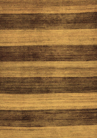 Abstract Brown Modern Rug, abs76brn