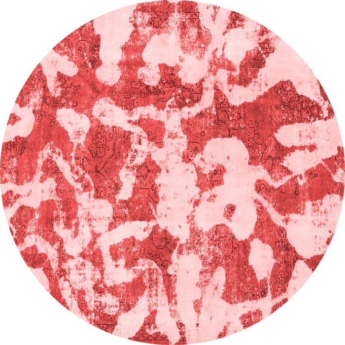 Abstract Red Modern Rug, abs770red