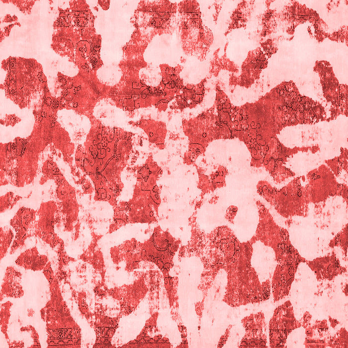 Machine Washable Abstract Red Modern Rug, wshabs770red