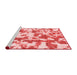 Modern Red Washable Rugs