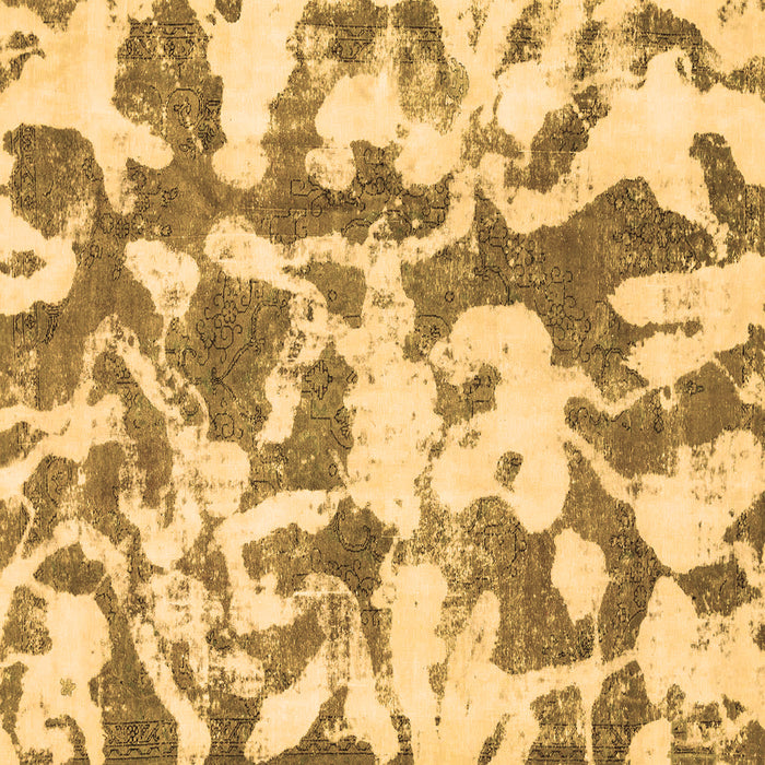 Square Abstract Brown Modern Rug, abs770brn