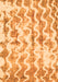 Machine Washable Abstract Orange Modern Area Rugs, wshabs771org